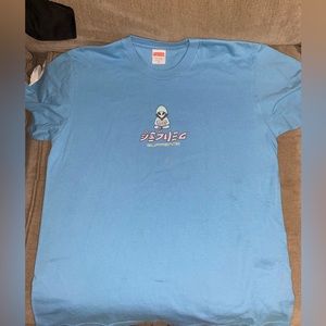 Supreme baby blue Alien T-shirt